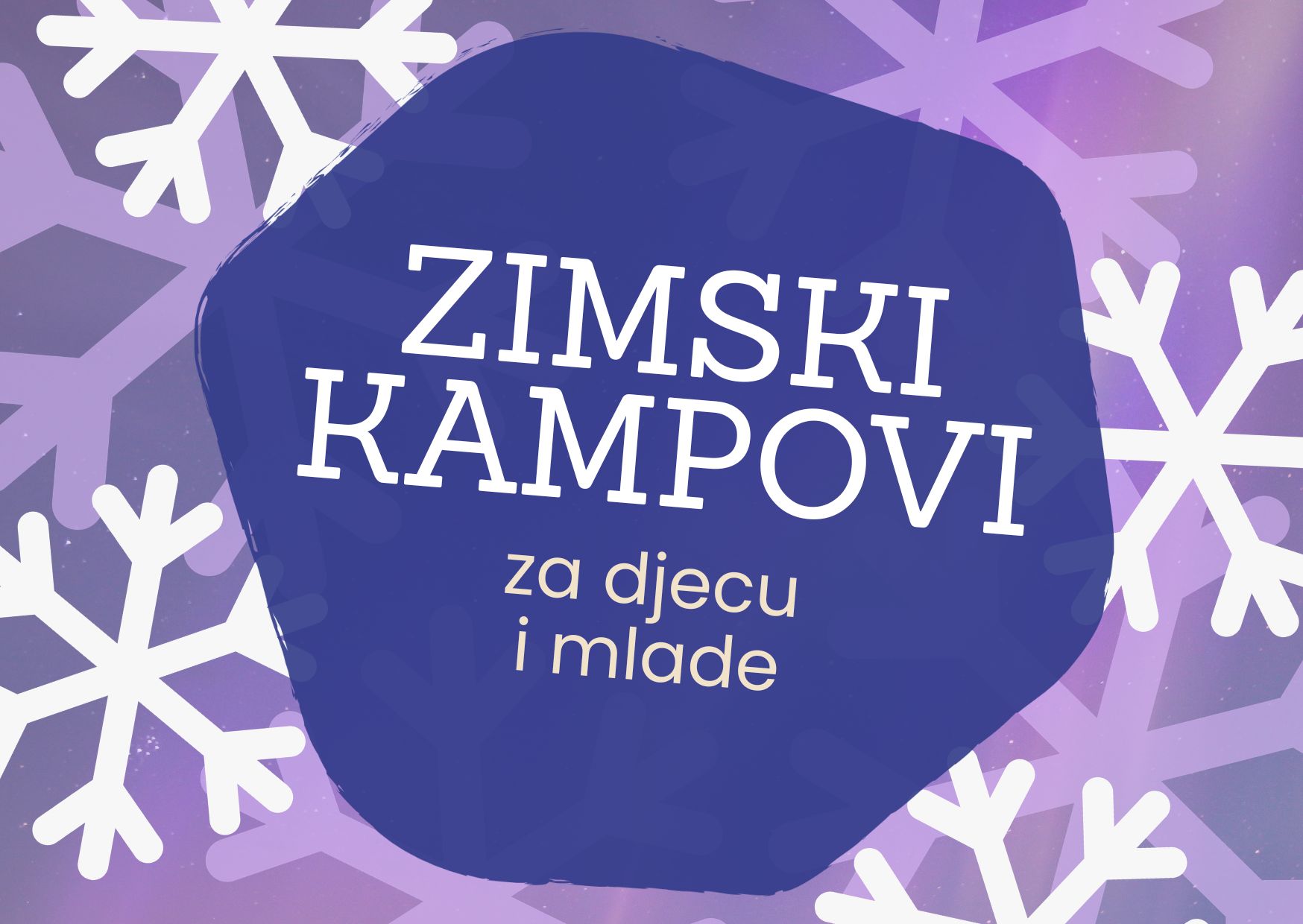 Zimski umjetnički kampovi za djecu i mlade