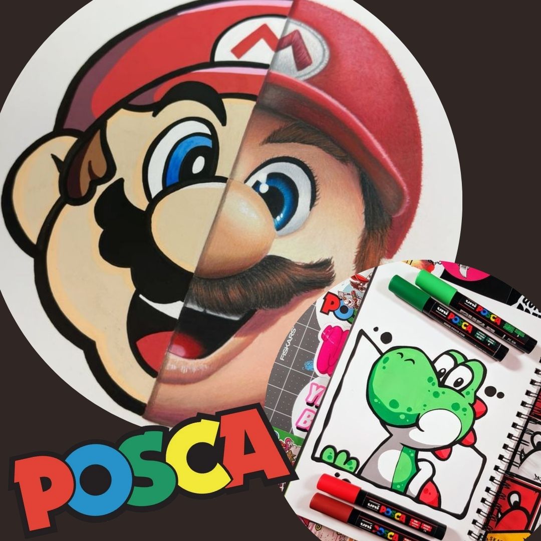 Super Mario POSCA tečaj
